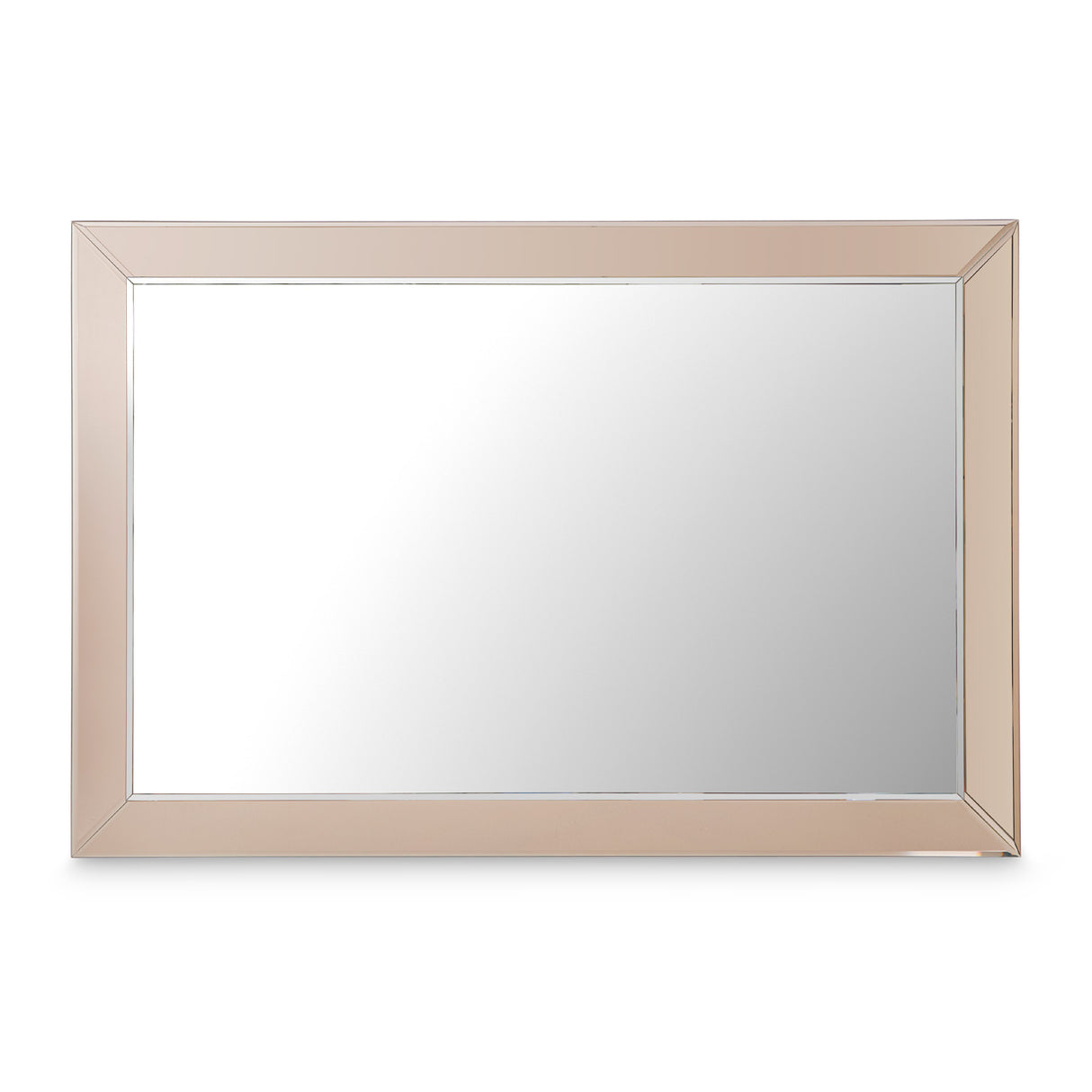 Carmela Shimmer Ivory Wall Mirror from Michael Amini - Luna Furniture