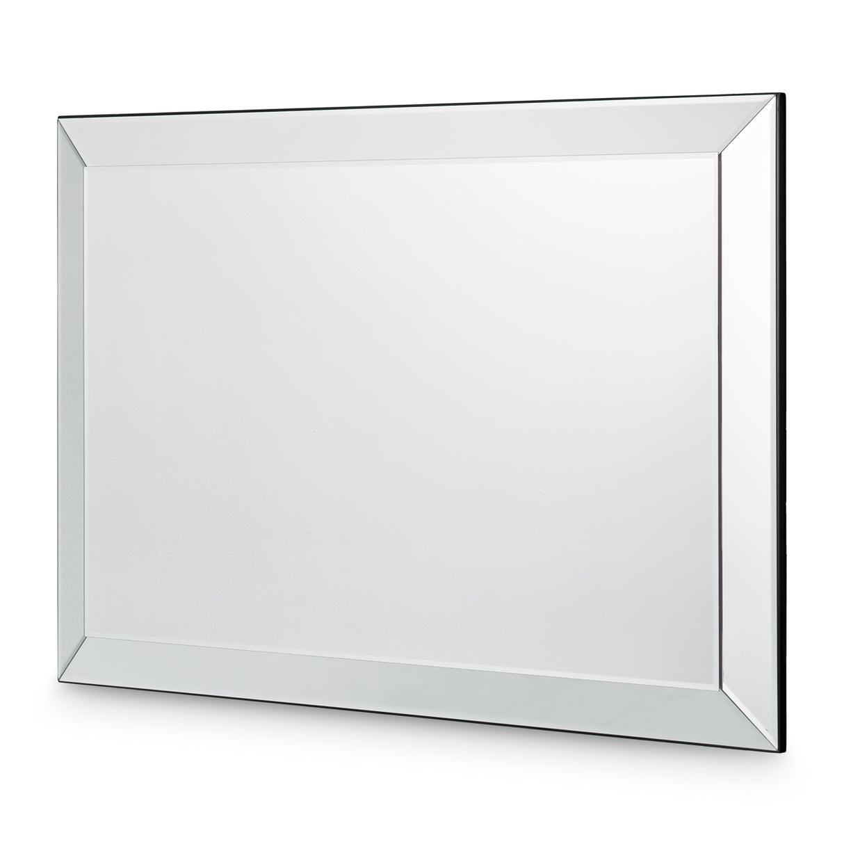 Carmela Glossy Charcoal Sand Wall Mirror from Michael Amini - Luna Furniture