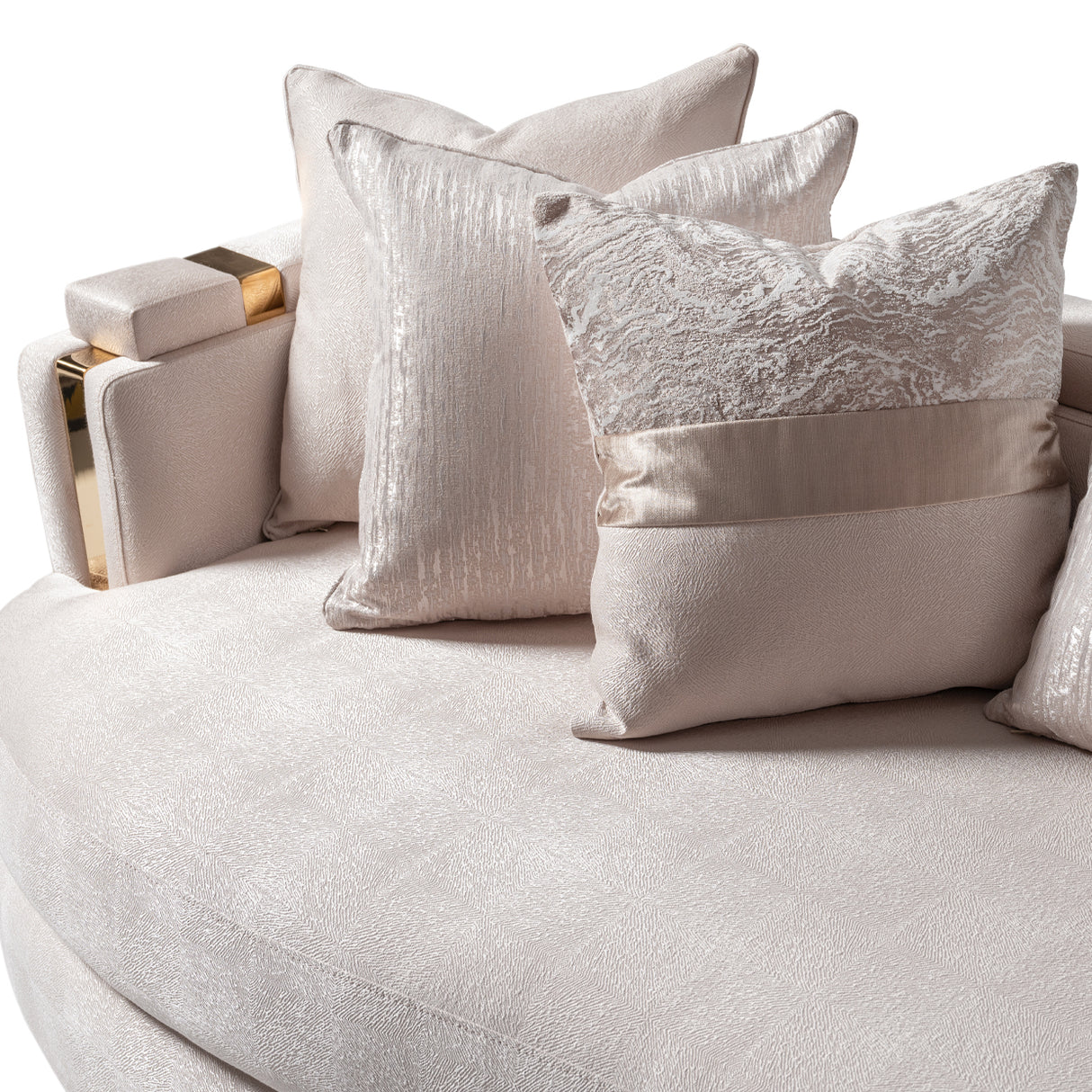 Carmela Gold Mansion Sofa from Michael Amini - Luna Furniture