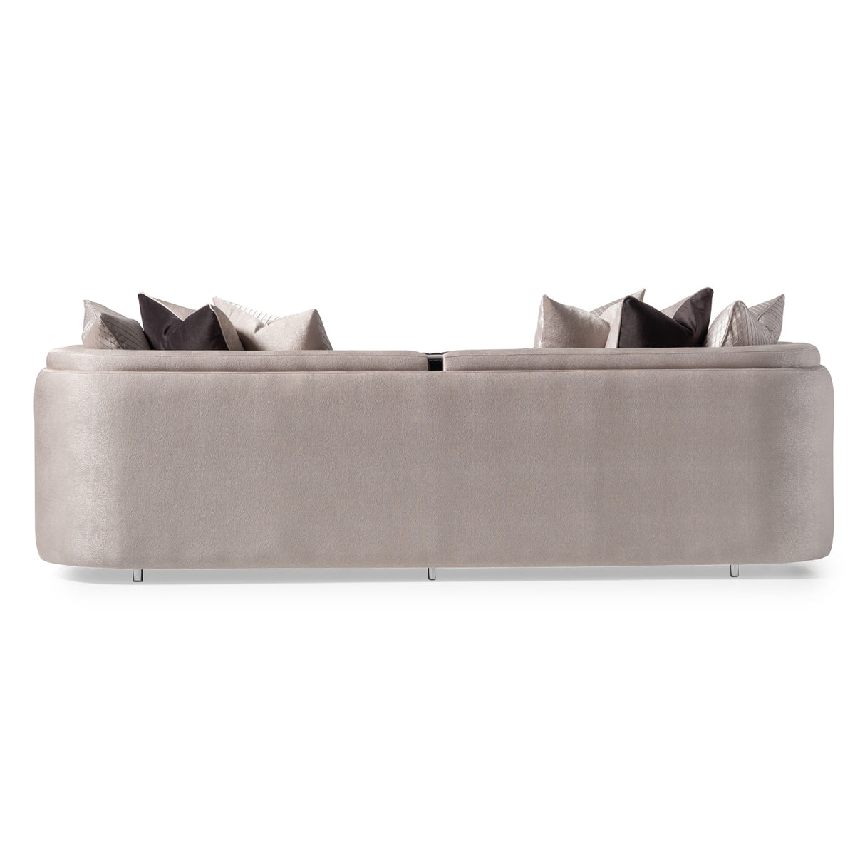 Carmela Silver Mansion Sofa from Michael Amini - Luna Furniture