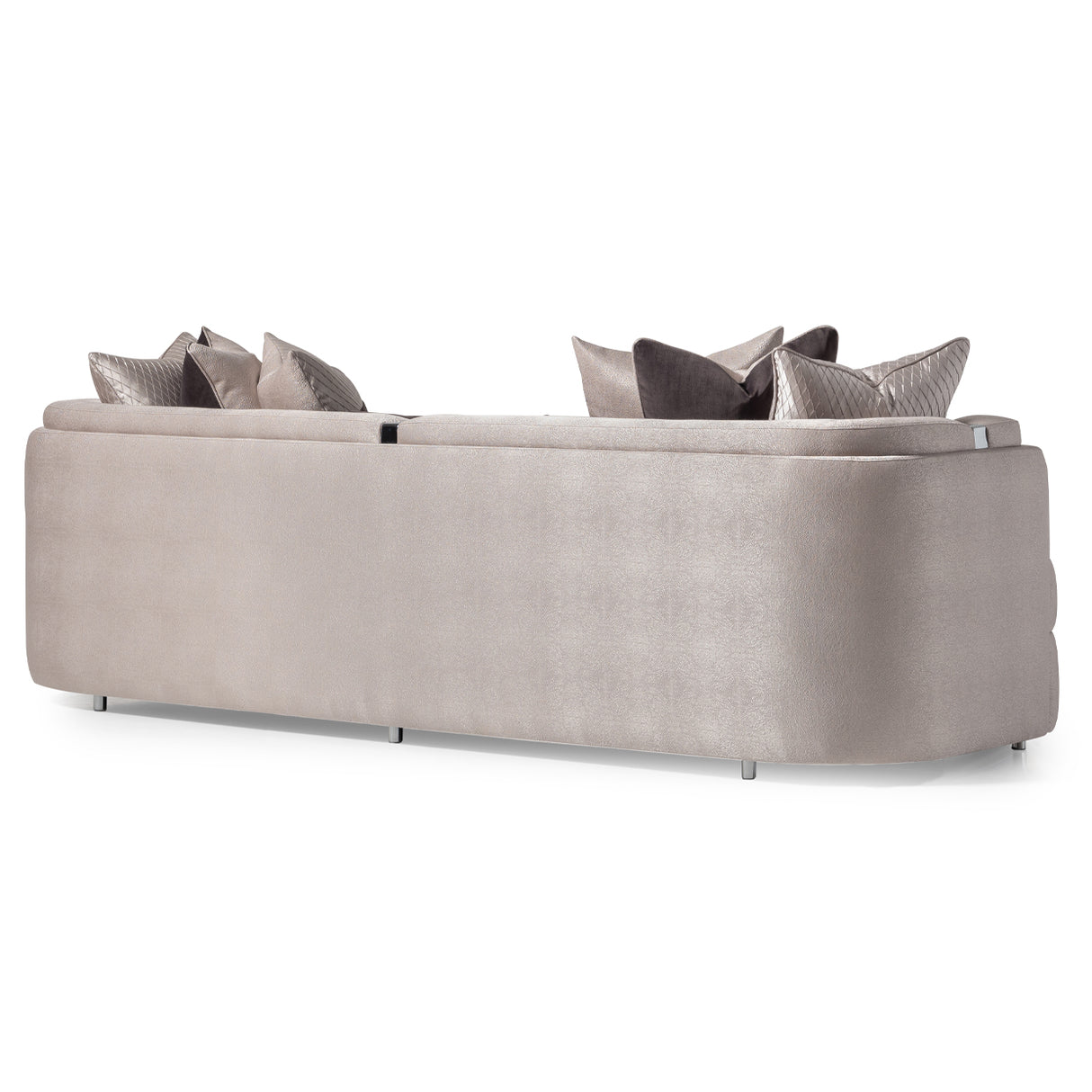Carmela Silver Mansion Sofa from Michael Amini - Luna Furniture