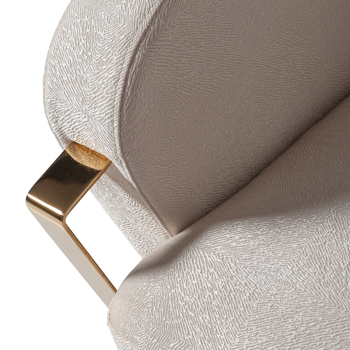 Carmela Gold Accent Chair from Michael Amini - Luna Furniture