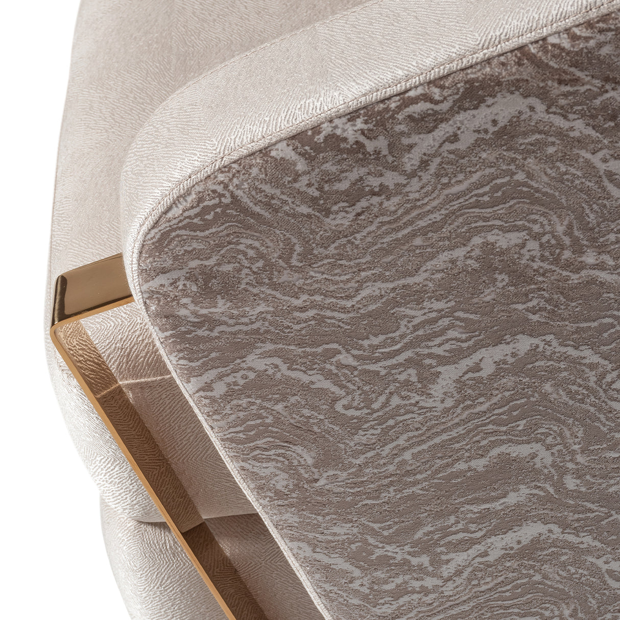 Carmela Gold Accent Chair from Michael Amini - Luna Furniture