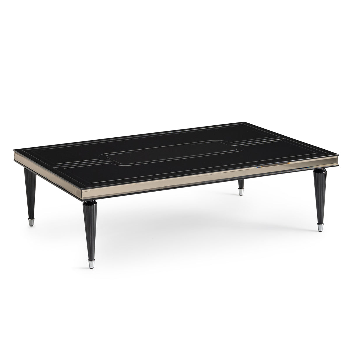 La Francaise Black Cocktail Table - Black Ice from Michael Amini - Luna Furniture