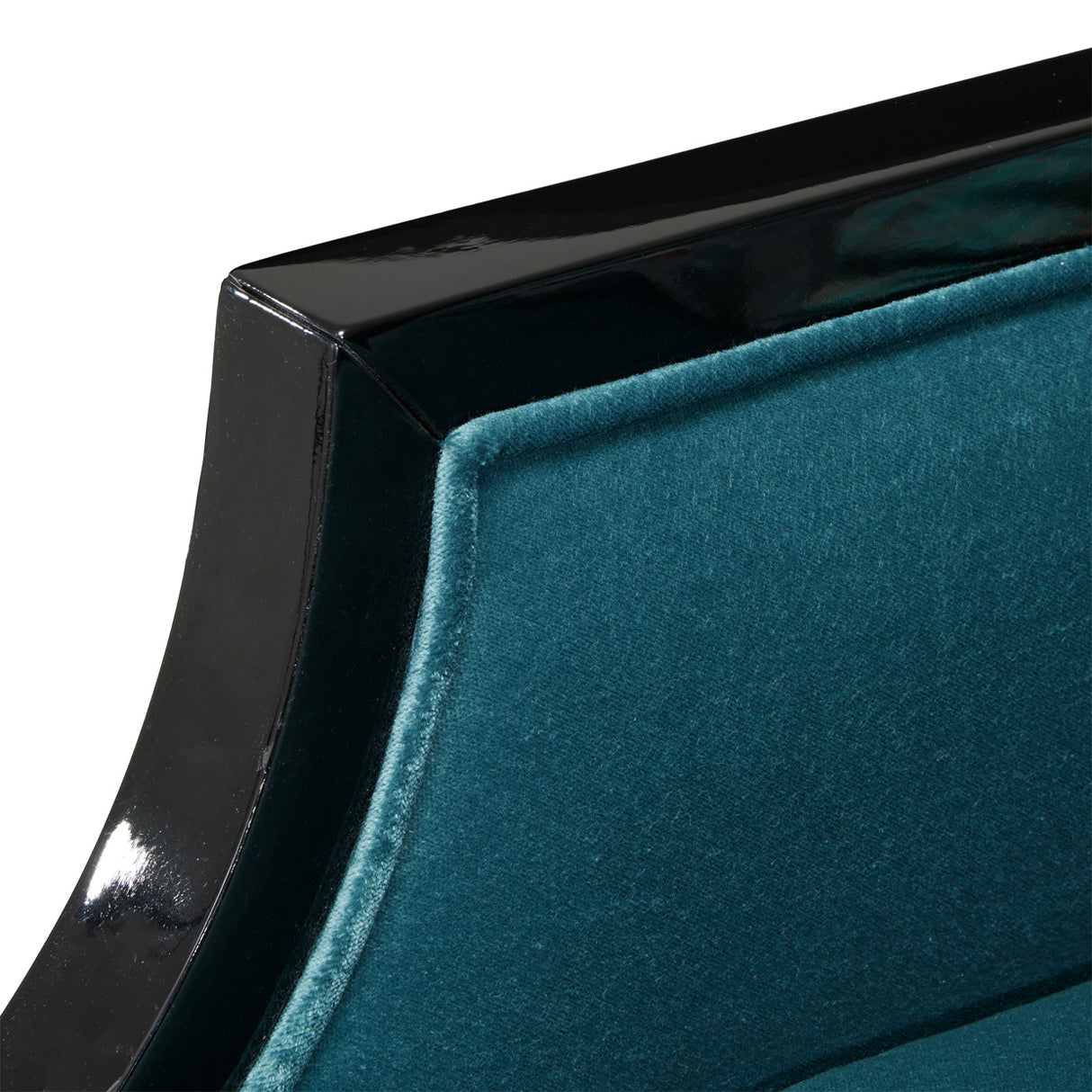 La Francaise Black Accent Chair - Azure from Michael Amini - Luna Furniture