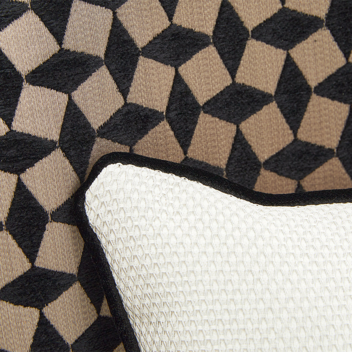 La Francaise Black Accent Chair - Café Au Lait from Michael Amini - Luna Furniture