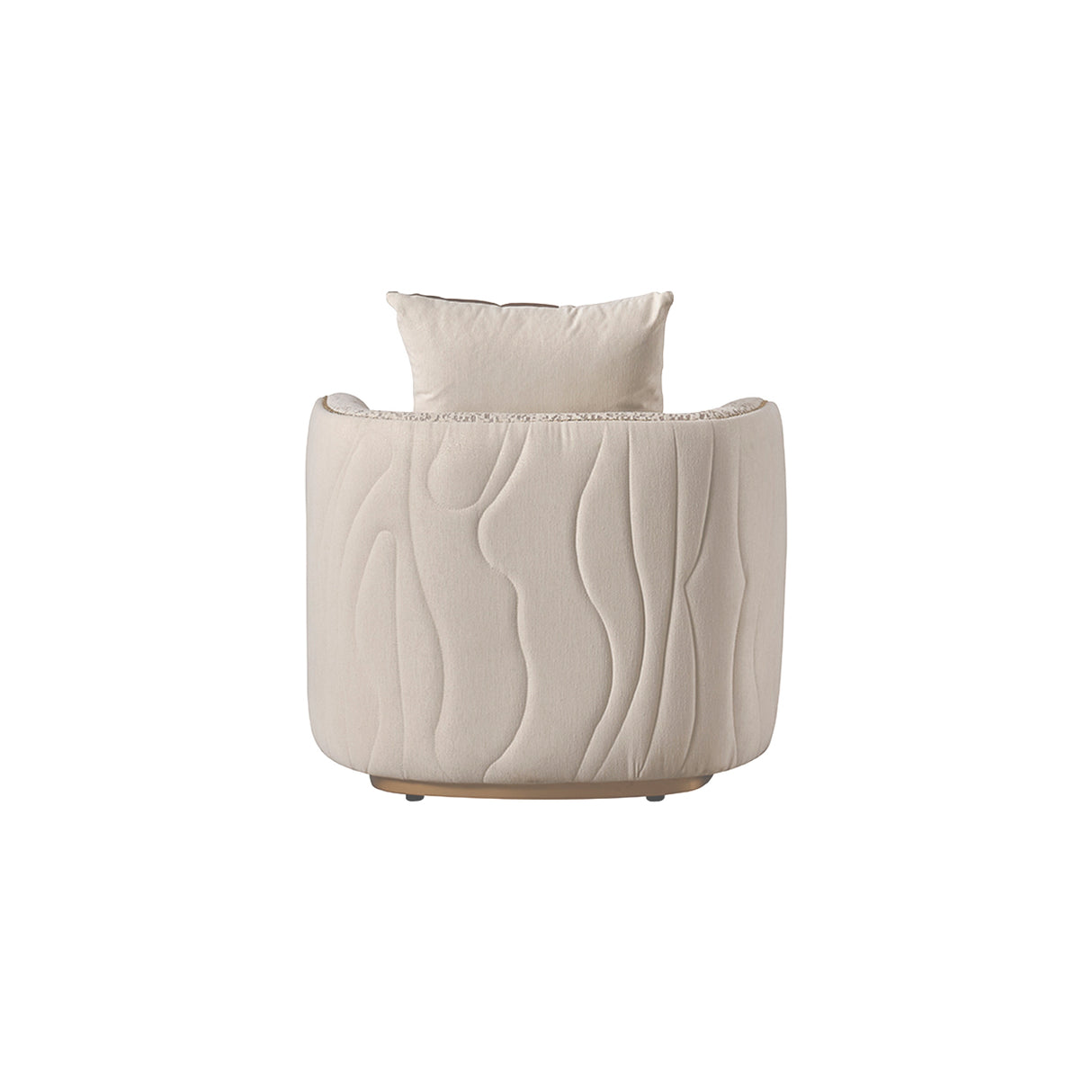 Gineverra Ivory Gold Chair Biscotti Ivory Gold from Michael Amini - Luna Furniture