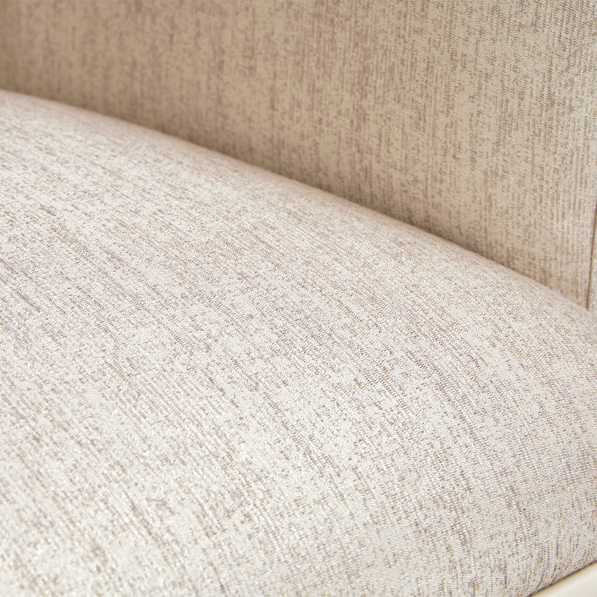 Lisbon Silken Matte Cream Asmb. Arm Chair Silken Matte Cream from Michael Amini - Luna Furniture