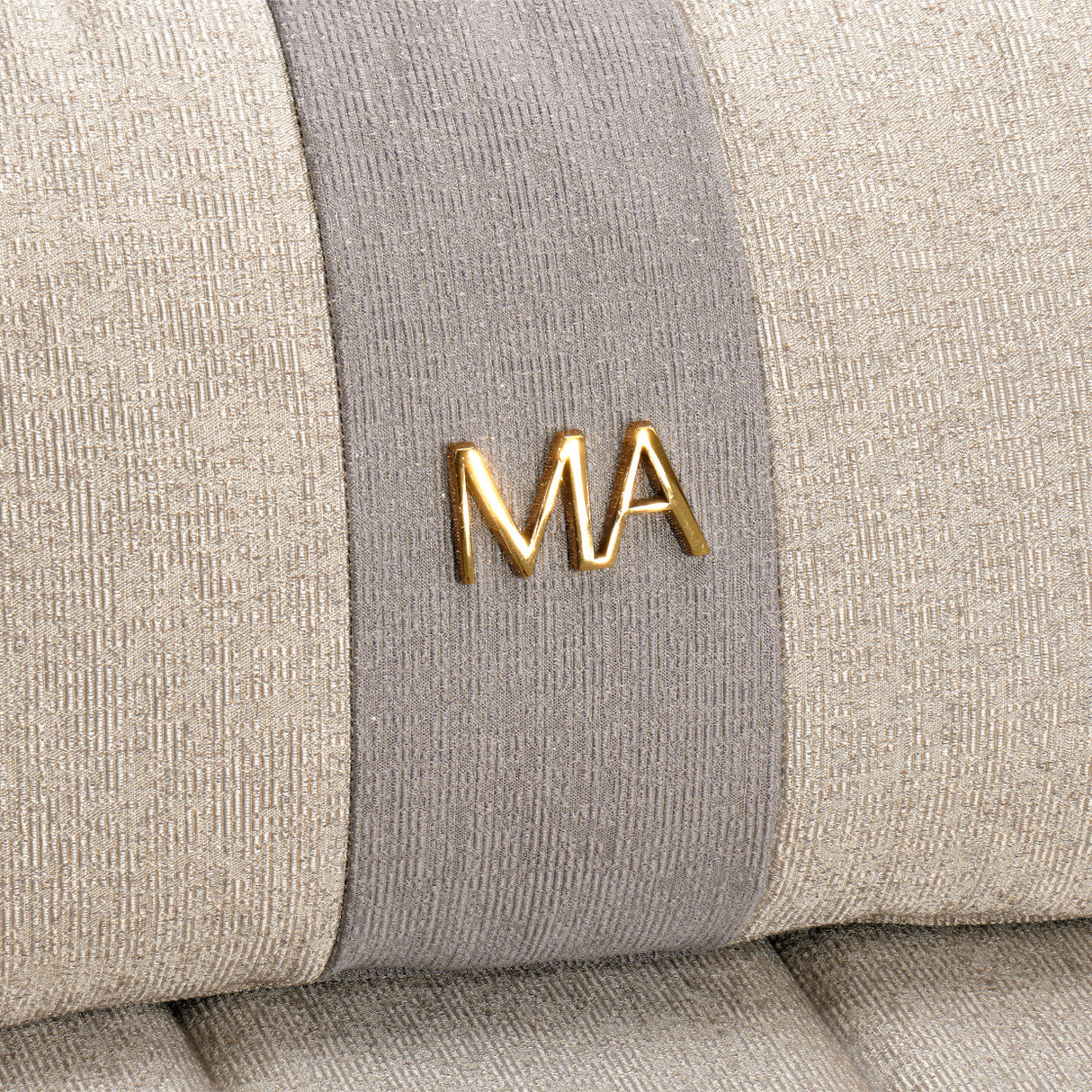 Lisbon Gold Sofa Opal Gold from Michael Amini - Luna Furniture