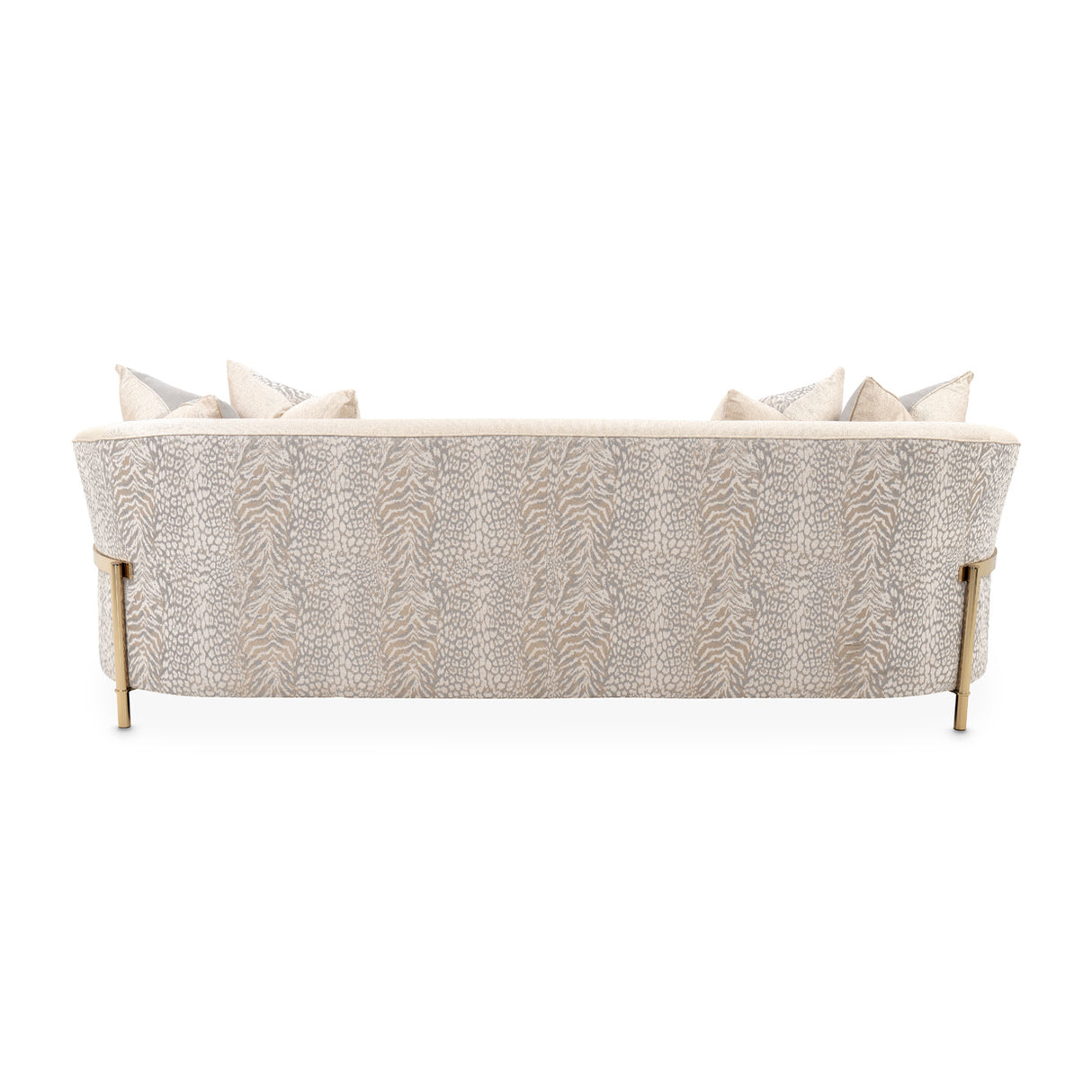 Lisbon Gold Sofa Opal Gold from Michael Amini - Luna Furniture