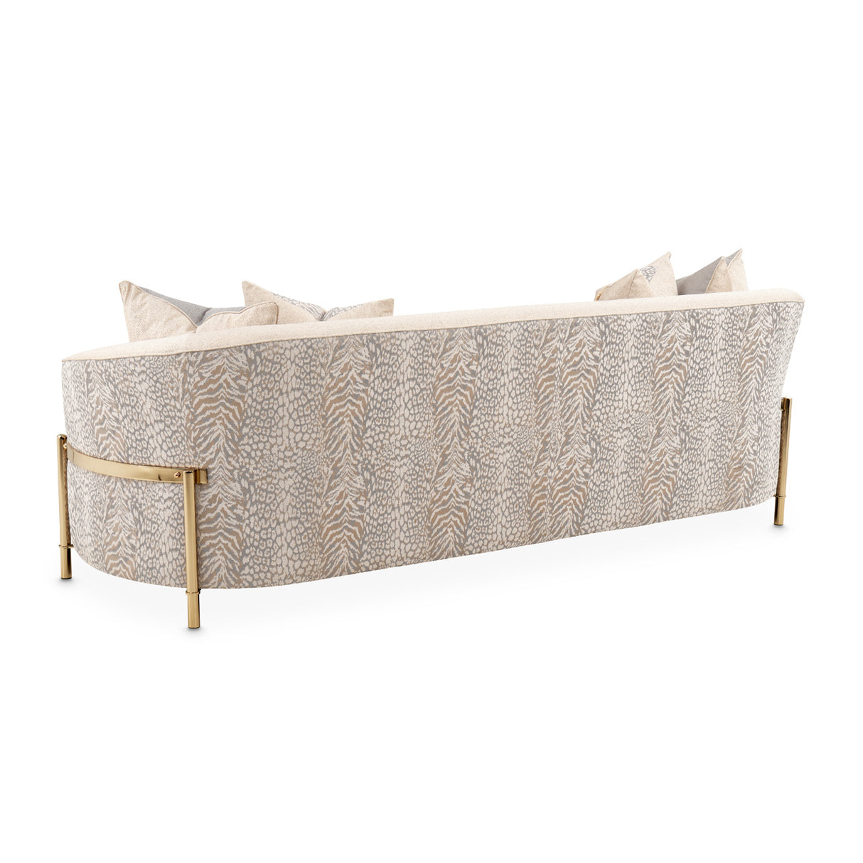 Lisbon Gold Sofa Opal Gold from Michael Amini - Luna Furniture