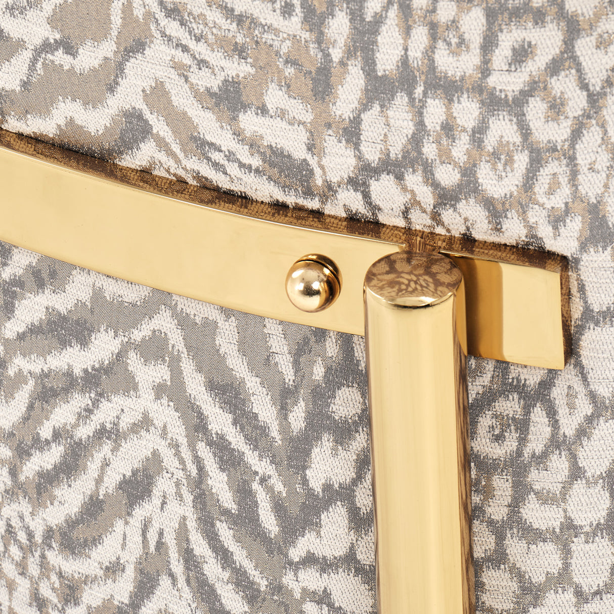 Lisbon Gold Loveseat Opal Gold from Michael Amini - Luna Furniture
