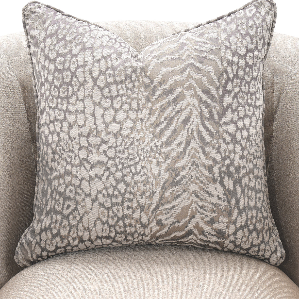 Lisbon Gold Chair Opal Gold from Michael Amini - Luna Furniture