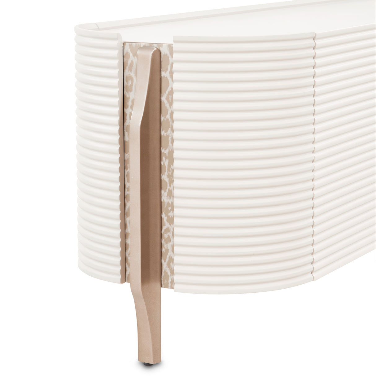 Mod Dream Rich Champagne Media Cabinet from Michael Amini - Luna Furniture