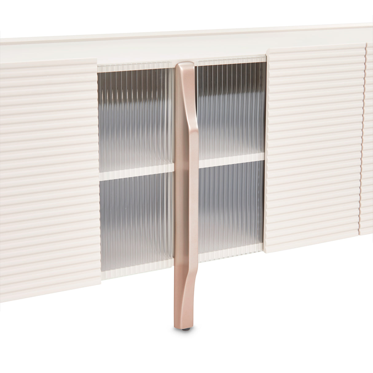 Mod Dream Rich Champagne Media Cabinet from Michael Amini - Luna Furniture