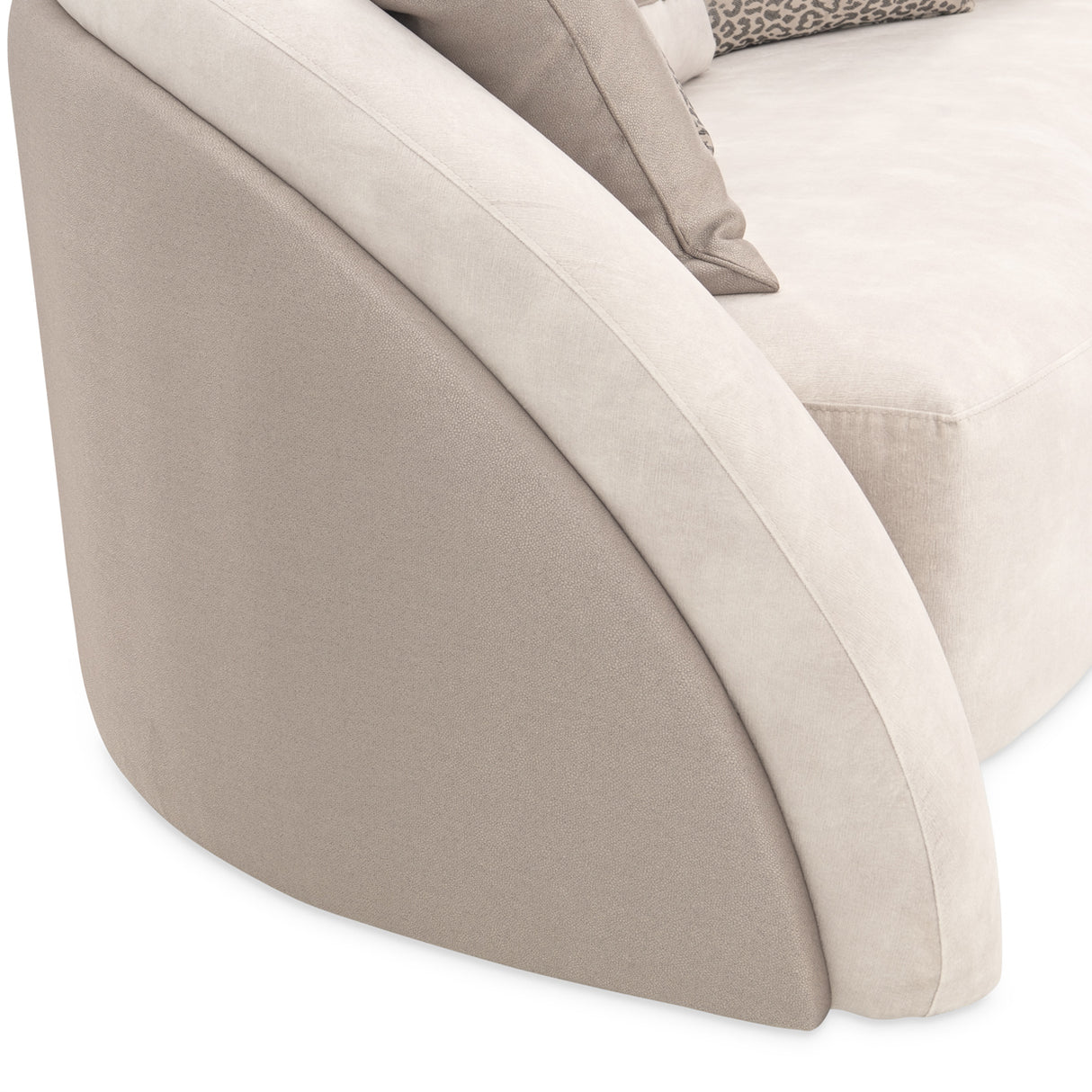 Mod Dream Rich Champagne Sofa from Michael Amini - Luna Furniture