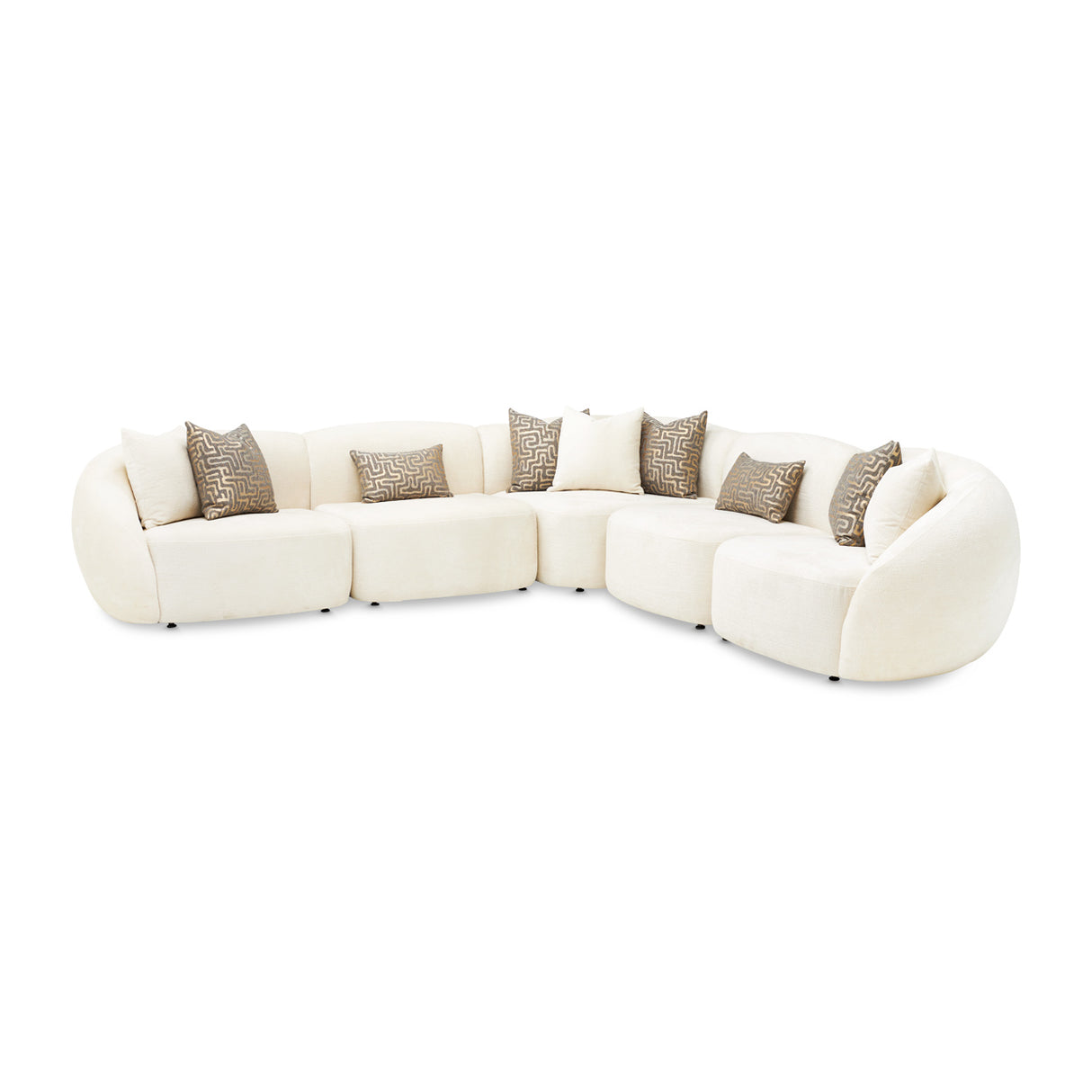 Le Montreaux 5 Pc Sectional Set from Michael Amini - Luna Furniture