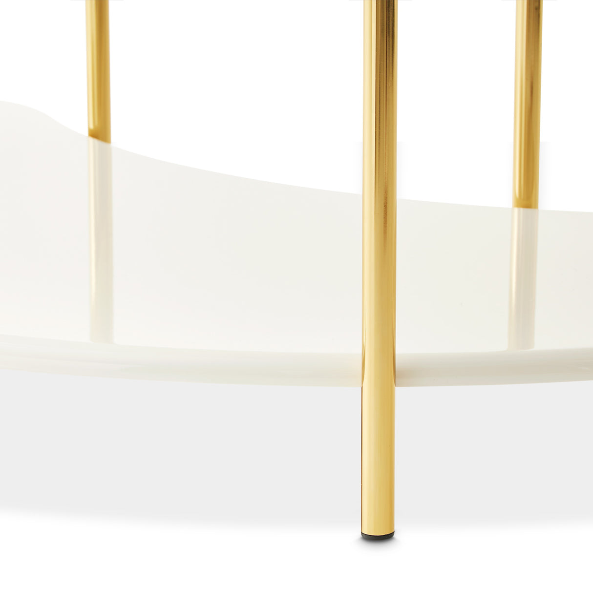 Sassani Pearl White/gold Cocktail Table from Michael Amini - Luna Furniture