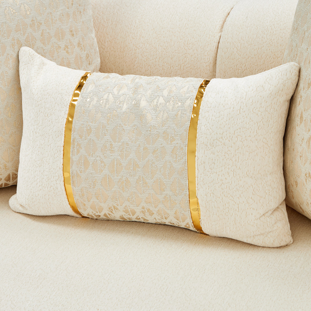 Sassani Gold Loveseat from Michael Amini - Luna Furniture