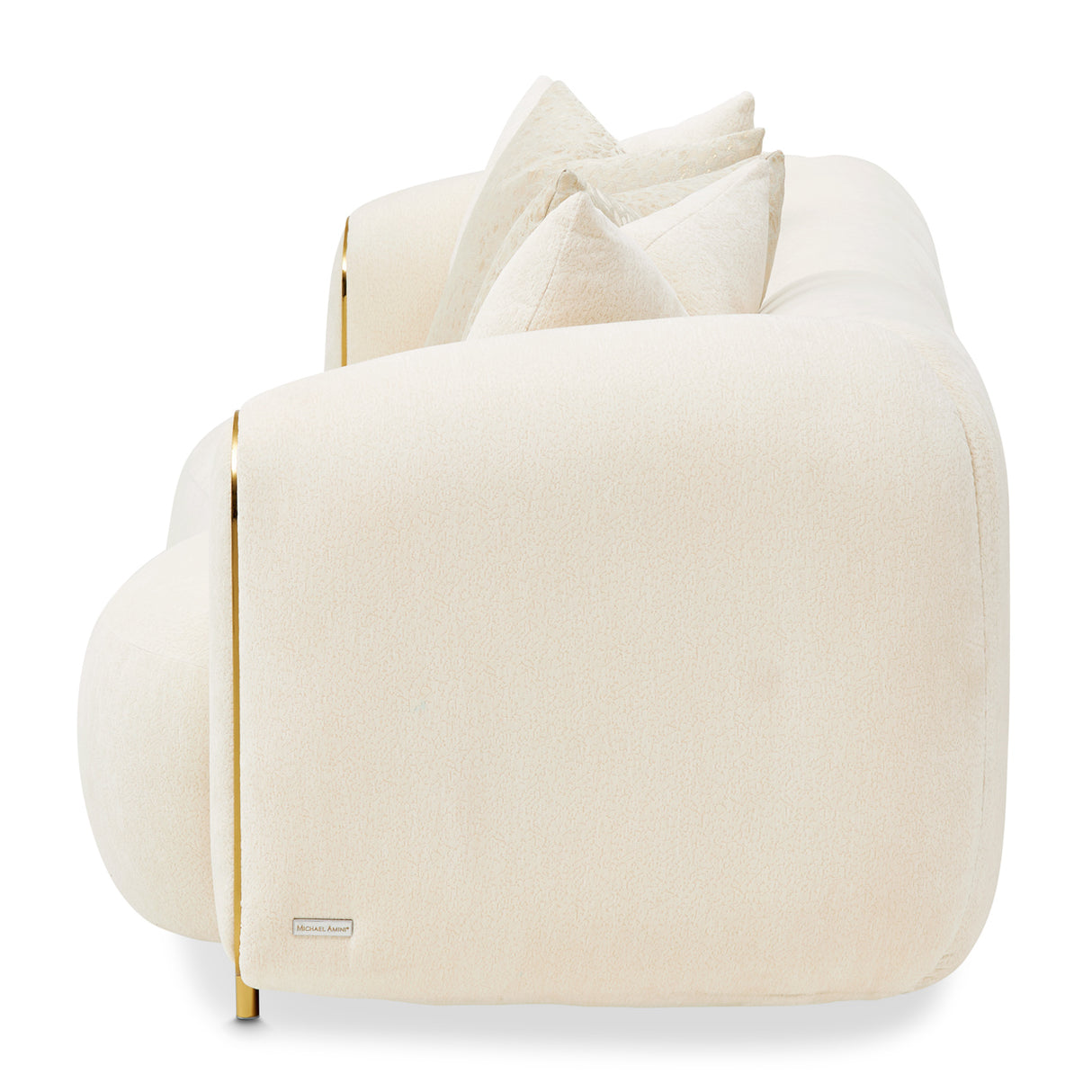 Sassani Gold Loveseat from Michael Amini - Luna Furniture