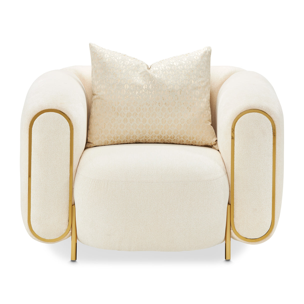 Sassani Gold Accent Chair from Michael Amini - Luna Furniture