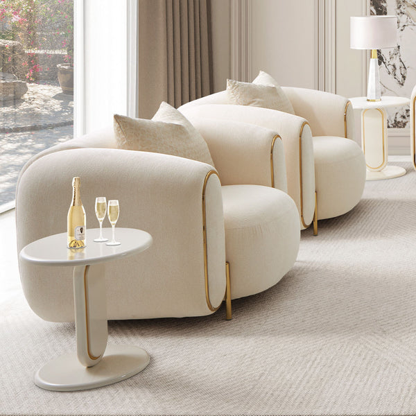 Sassani Gold Accent Chair