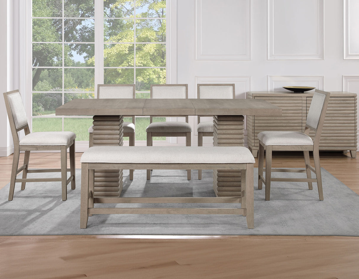 Lily 25″ Counter Bench from Steve Silver - Luna Furniture