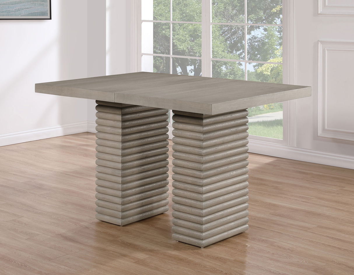 Lily 60-78″ Counter Table w/18″ Leaf from Steve Silver - Luna Furniture