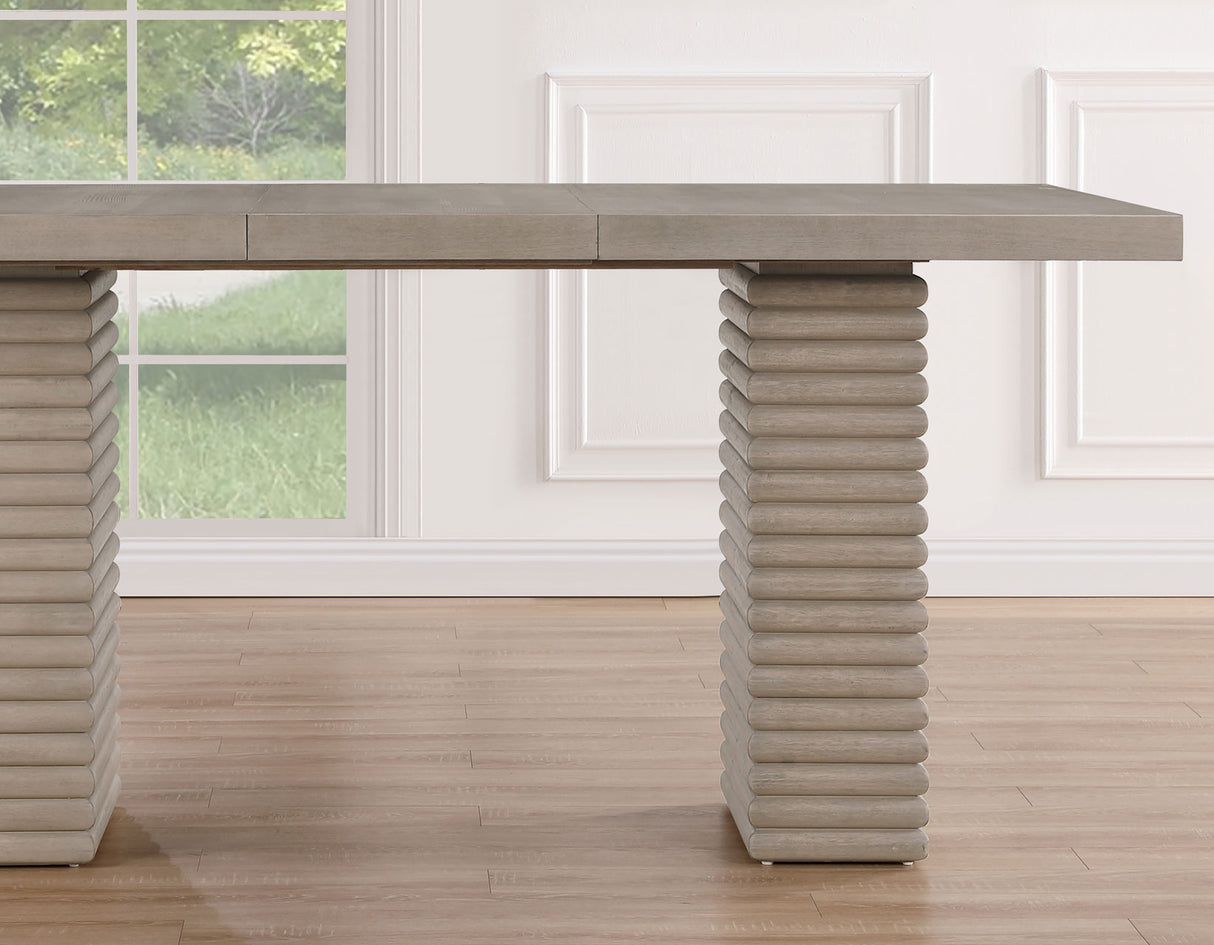 Lily 60-78″ Counter Table w/18″ Leaf from Steve Silver - Luna Furniture