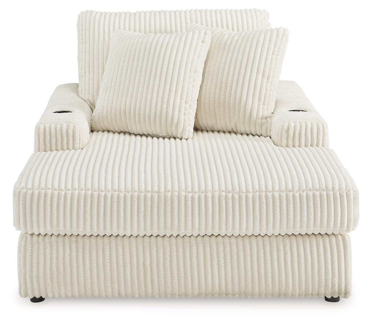 Lindyn Ivory Chaise from Ashley - Luna Furniture
