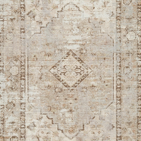 Livdon Brown/Beige/Gray Washable Medium Rug from Ashley - Luna Furniture