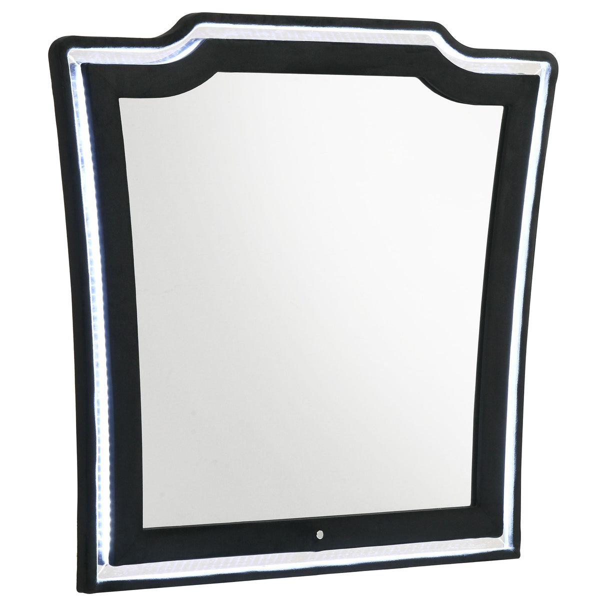 Lorient Black LED Dresser Mirror from Coaster - Luna Furniture