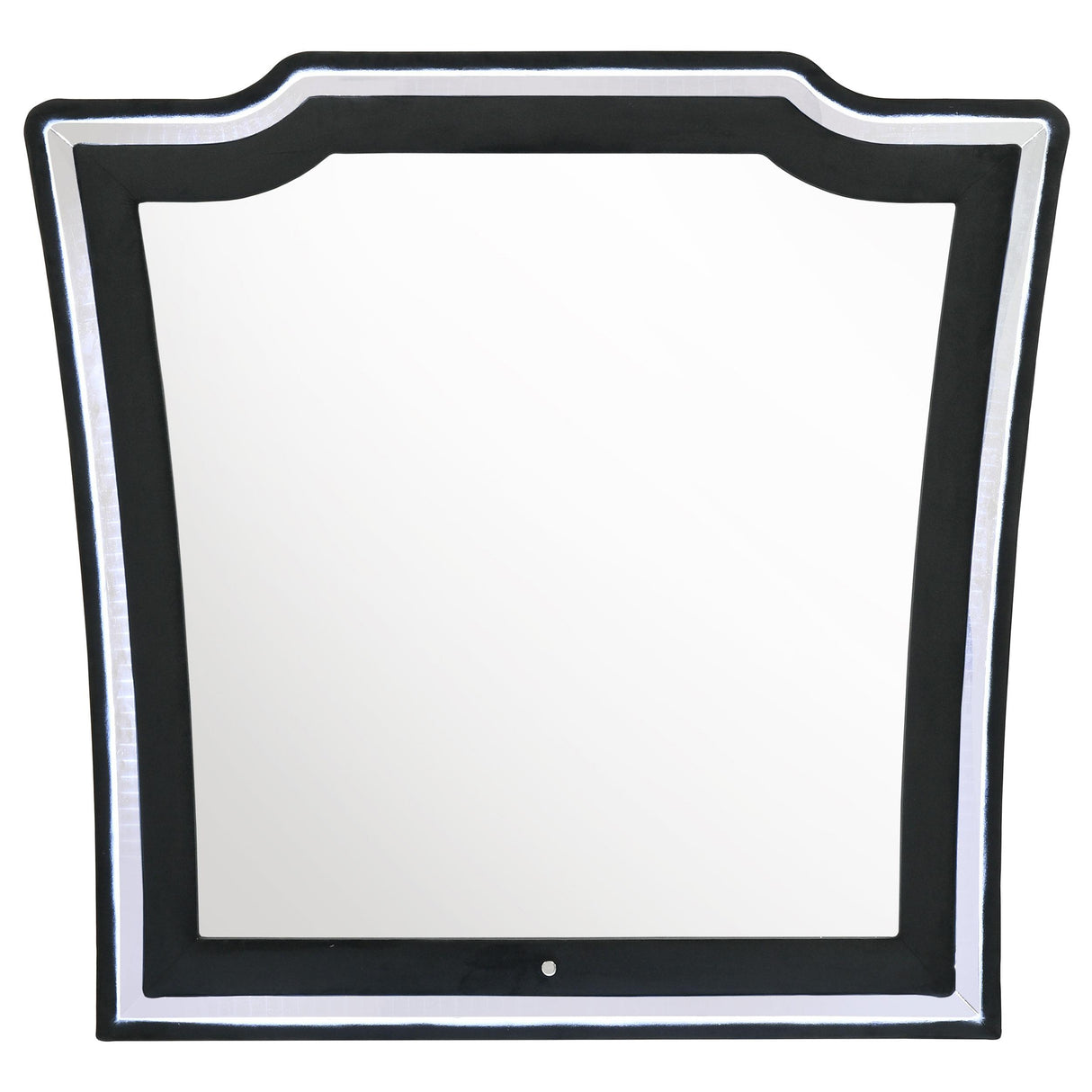 Lorient Black LED Dresser Mirror from Coaster - Luna Furniture
