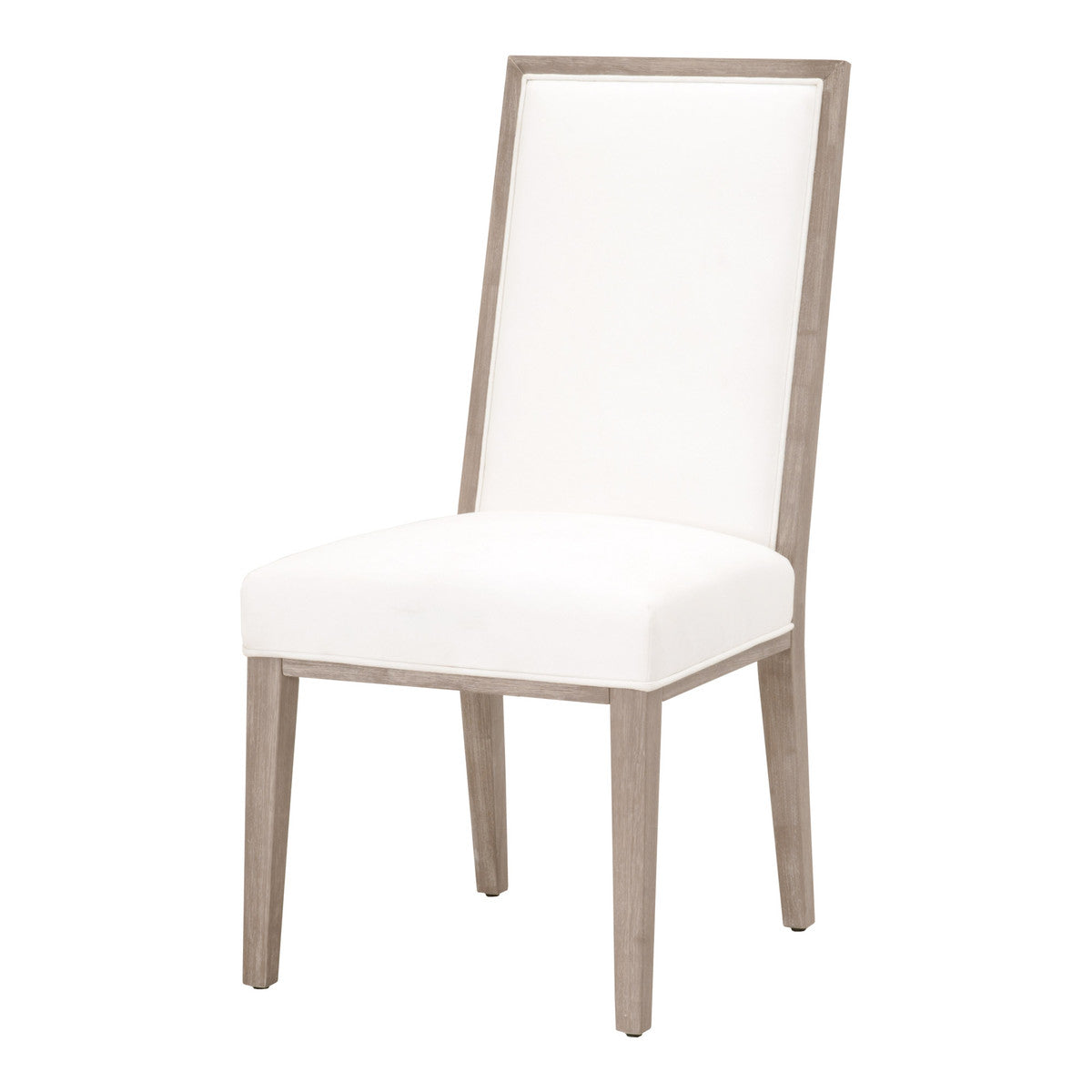 Martin Dining Chair in Livesmart Peyton-Pearl, Natural Gray, Set of 2 from Essentials For Living - Luna Furniture