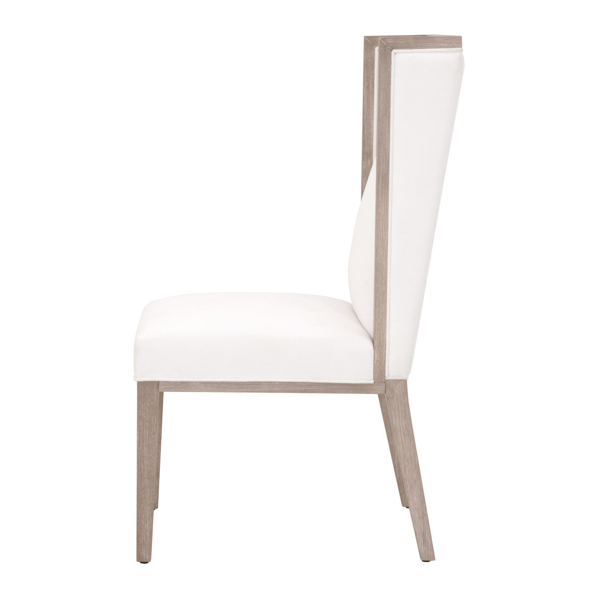 Martin Wing Chair in Livesmart Peyton-Pearl, Natural Gray, Set of 2 from Essentials For Living - Luna Furniture