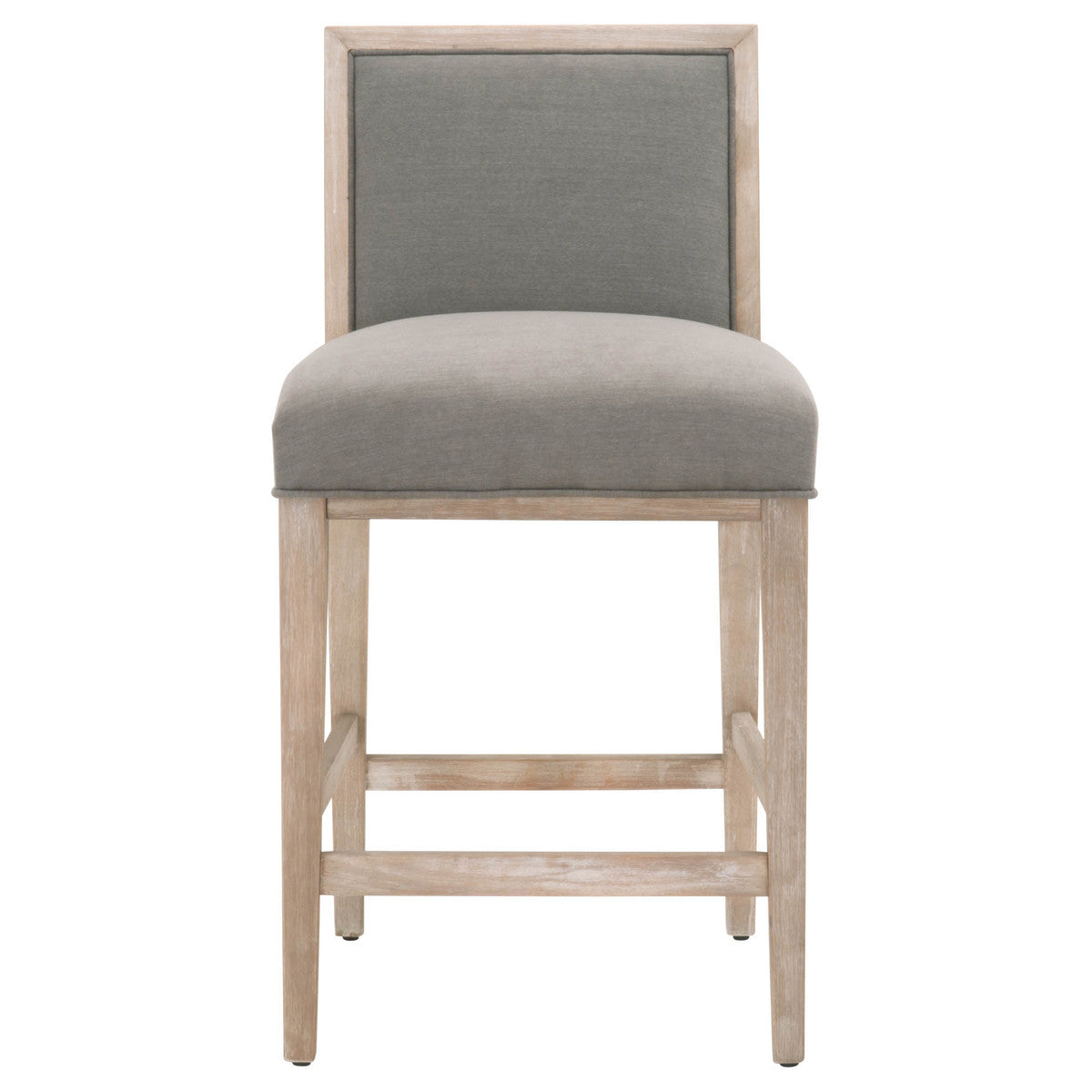 Martin Counter Stool in Livesmart Peyton-Slate, Natural Gray, Set of 2 from Essentials For Living - Luna Furniture
