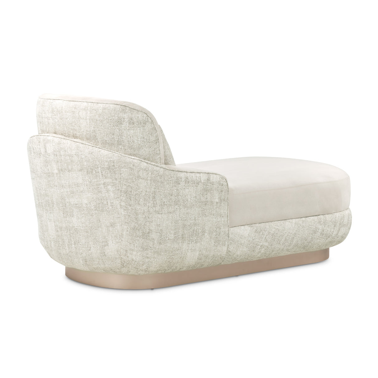 Aurora Moonlight Chaise Quarry Moonlight from Michael Amini - Luna Furniture