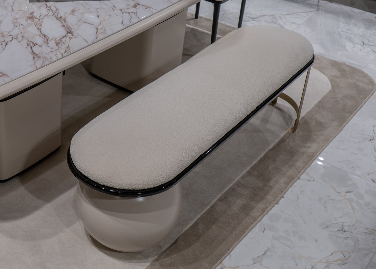 Luciano Dining Bench from Luna Luxury - Luna Furniture