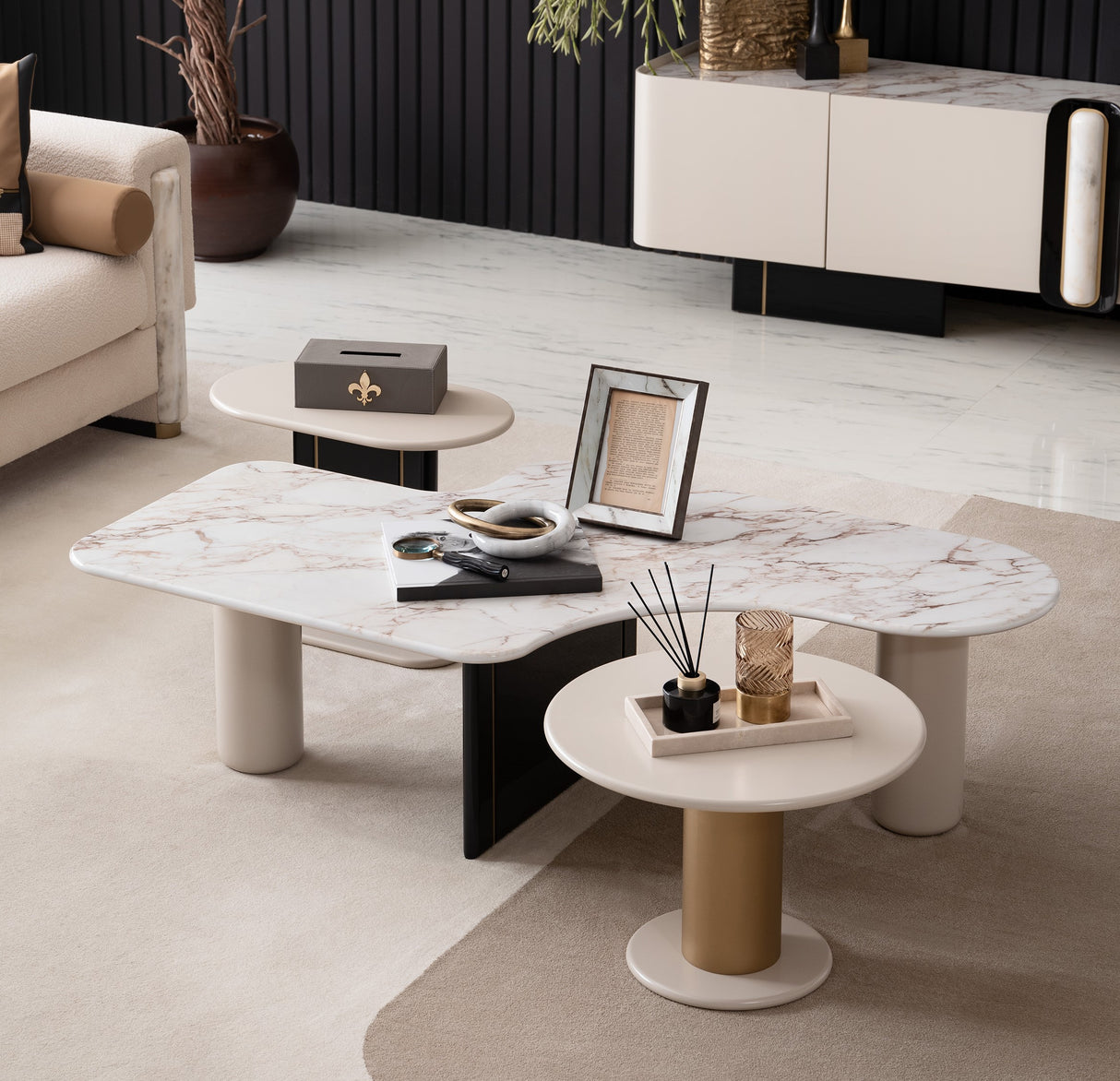 Luciano Coffee Table from Luna Luxury - Luna Furniture