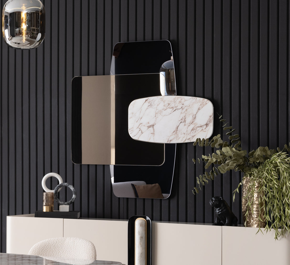 Luciano Accent Mirror from Luna Luxury - Luna Furniture