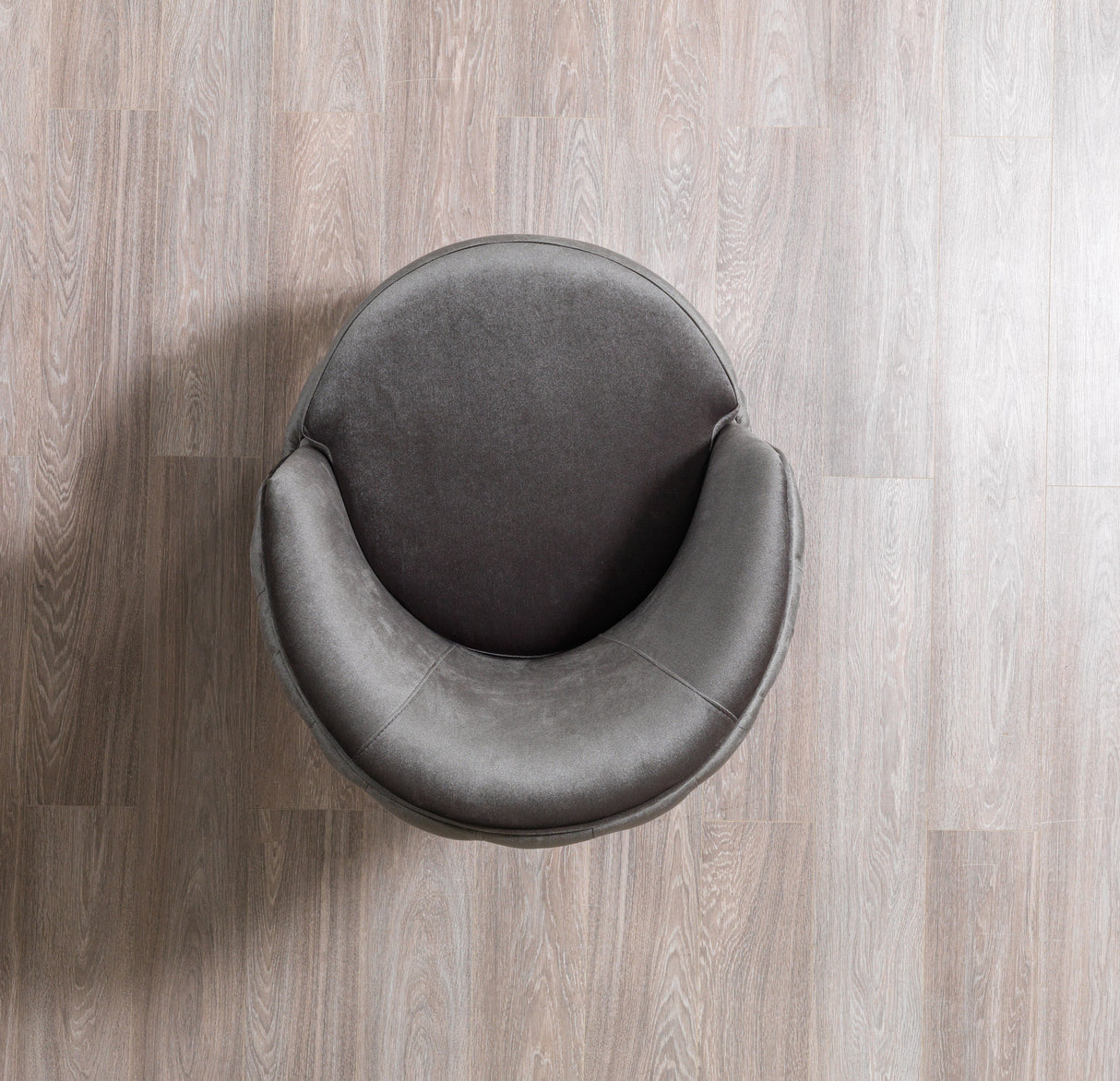 Lupino Gray Velvet Chair - LUPINOGRAY-CHAIR - 