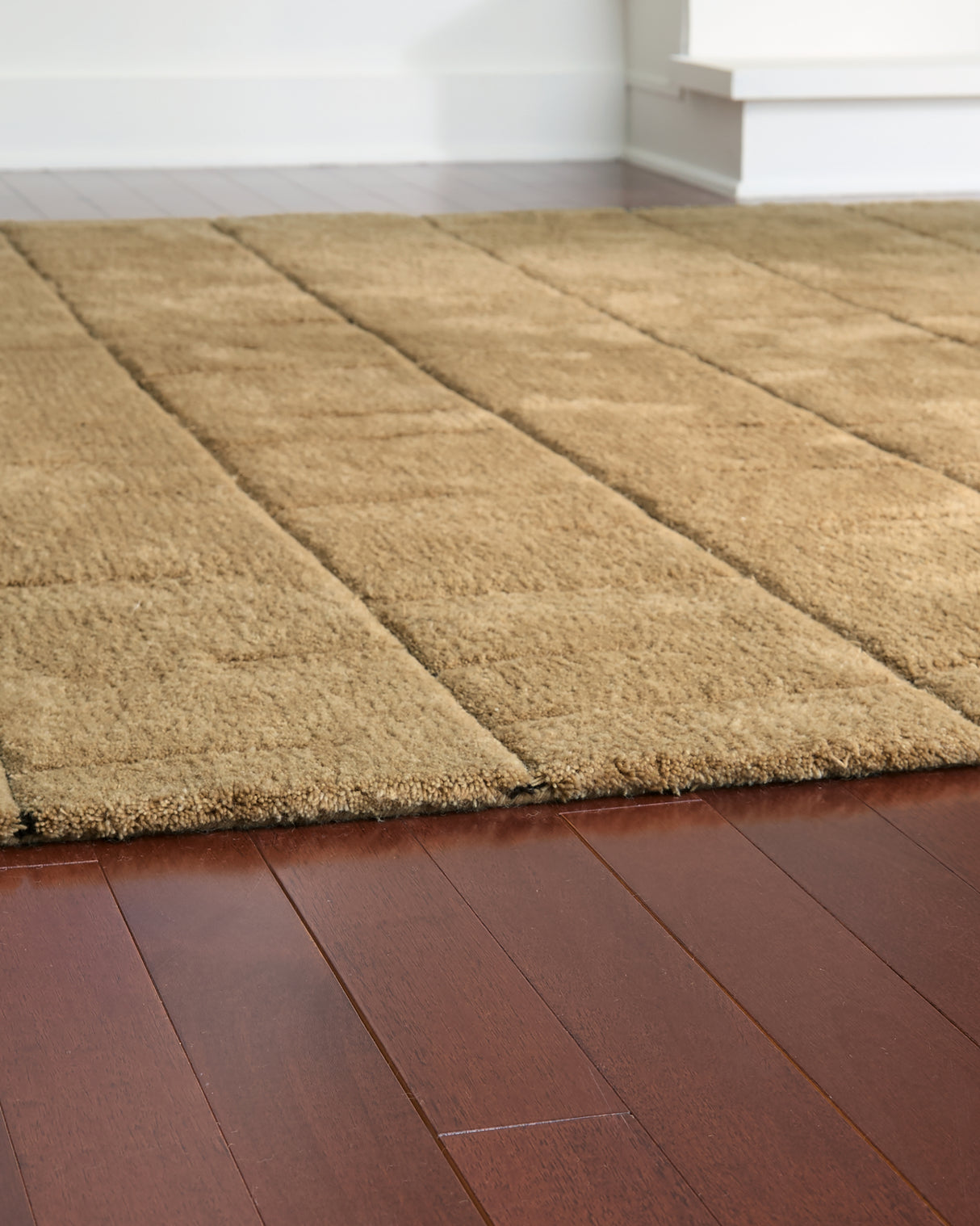 Luzmont Golden Brown Extra Large Rug from Ashley - Luna Furniture