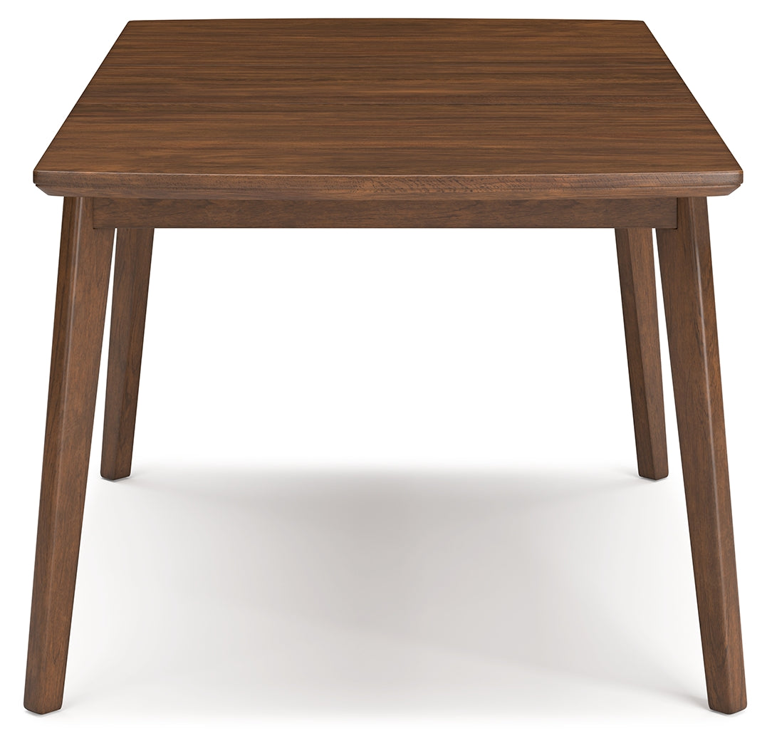 Lyncott Gray/Brown Extension Dining Table and 6 Chairs from Ashley Furniture - Luna Furniture