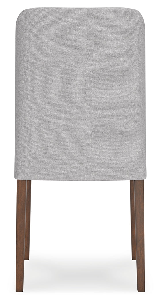 Lyncott Gray/Brown Extension Dining Table and 6 Chairs from Ashley Furniture - Luna Furniture