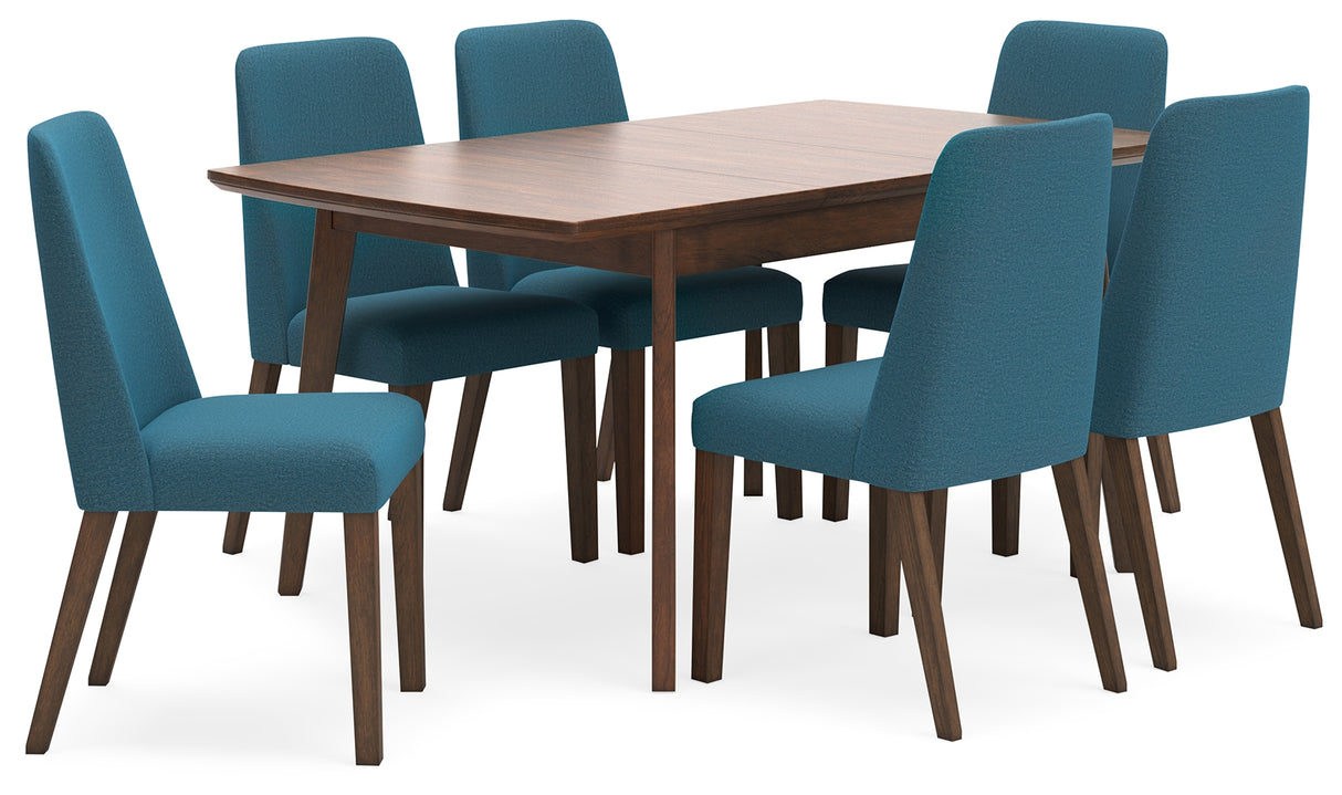 Lyncott Extension Dining Table and 6 Chairs from Ashley Furniture - Luna Furniture