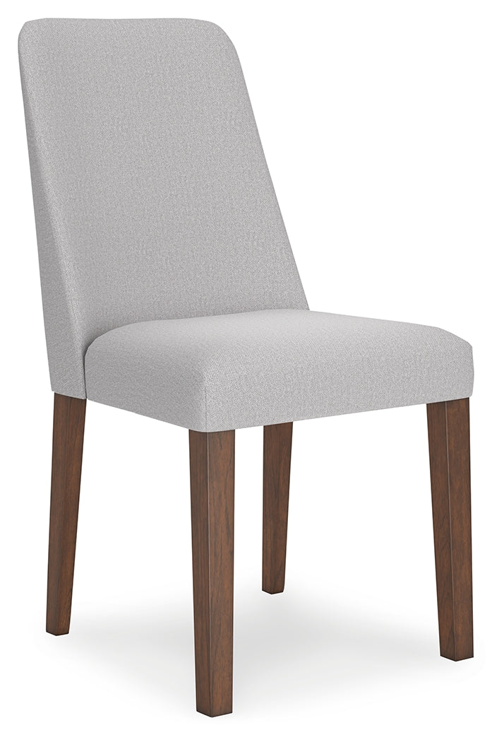 Lyncott Gray/Brown Extension Dining Table and 6 Chairs from Ashley Furniture - Luna Furniture