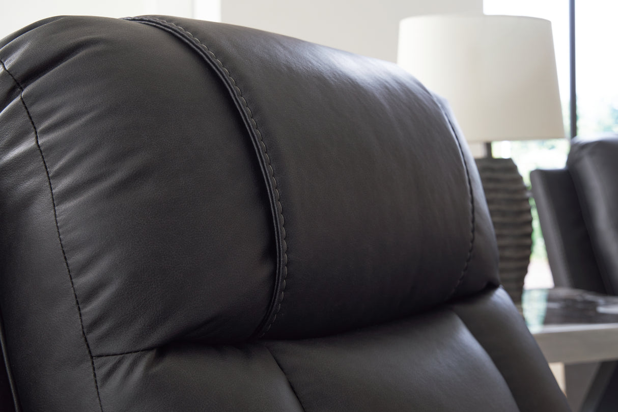 Mackmenville Carbon Reclining Sofa from Ashley Furniture - Luna Furniture