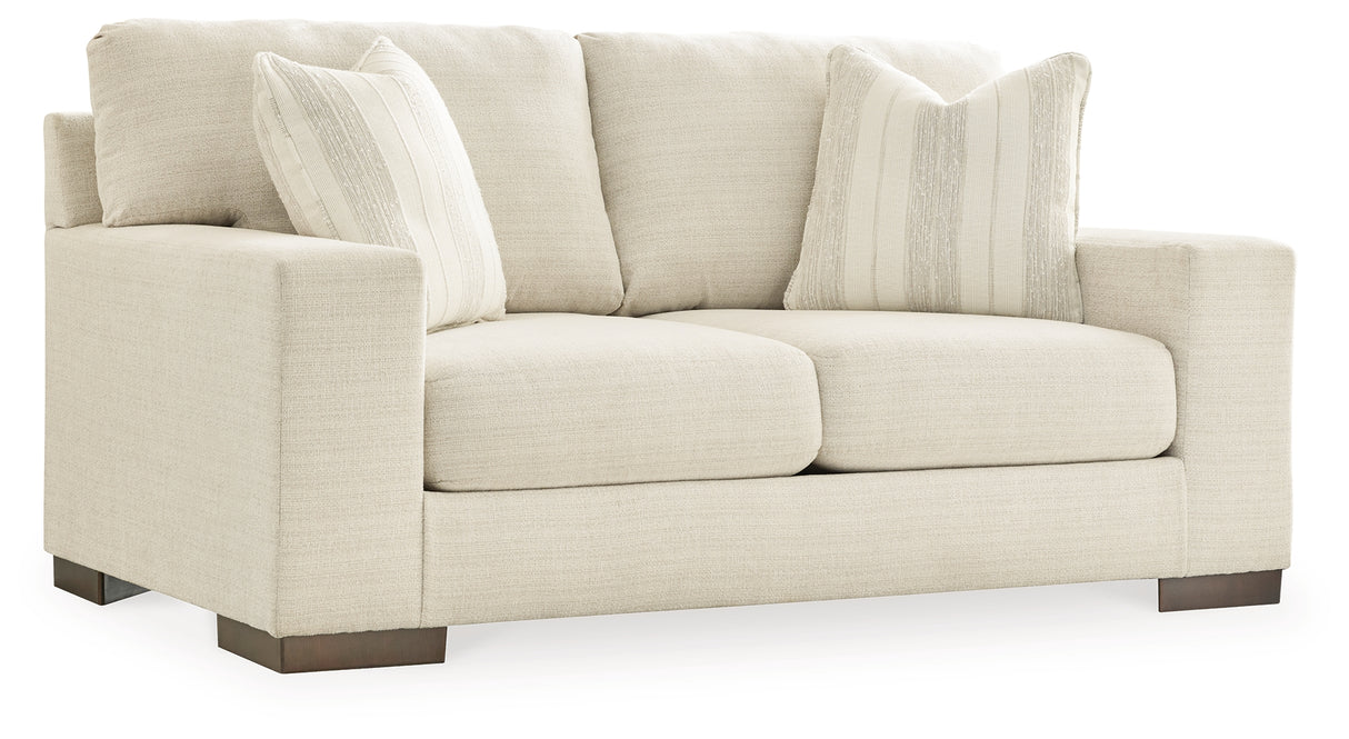 Maggie Sofa, Loveseat, Chair and Ottoman in Birch from Ashley - Luna Furniture