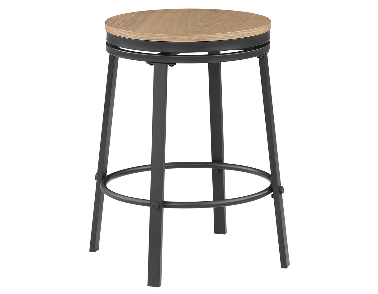 Magnolia 24″ Backless Counter Stool, Swivel, Set of 2 from Steve Silver - Luna Furniture
