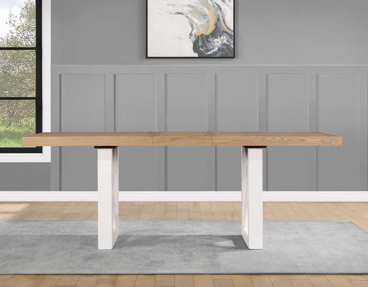 Magnolia Ebony/Natural Counter Height Dining Set from Steve Silver - Luna Furniture